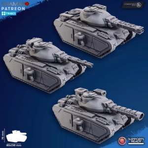 Main Battle Tank (1 of 3 turret options) | Freedom Guard