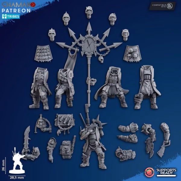 5 Dictator Squad (Elite Command Team | Heretic Knigths – Bild 2