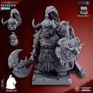 Grey Waste Orc Lord on foot | Orcs of the Howling Steppes