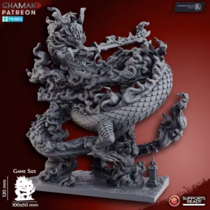 Fire Dragon (Game Scale 120mm) | Akai Shogunate
