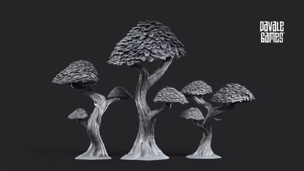 3 Elven Trees | Scenery