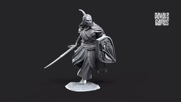 Captain, on foot | Galanthir Elves