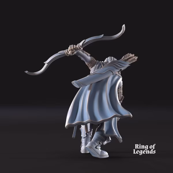 forest guardian captain bow and sword galanthir elves 3